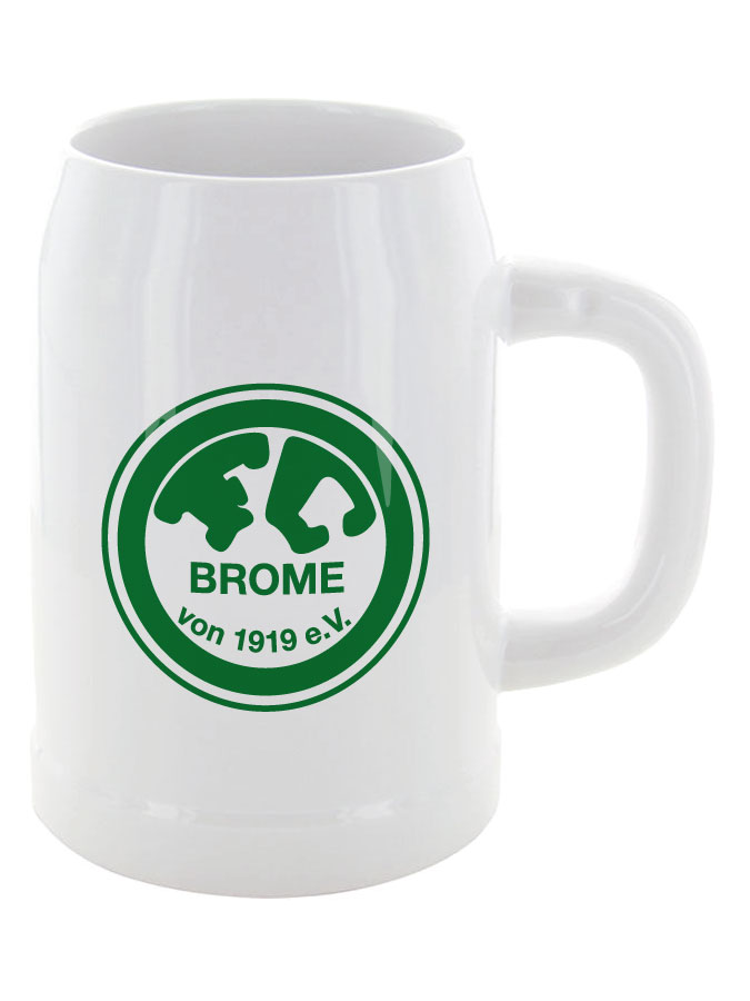 Bierkrug 0,5l Logo