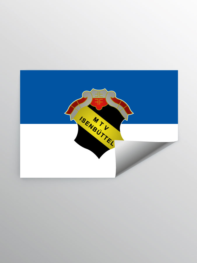 Aufkleber DIN A7 Logo