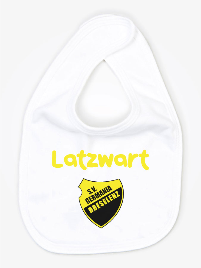 Babylätzchen Latzwart