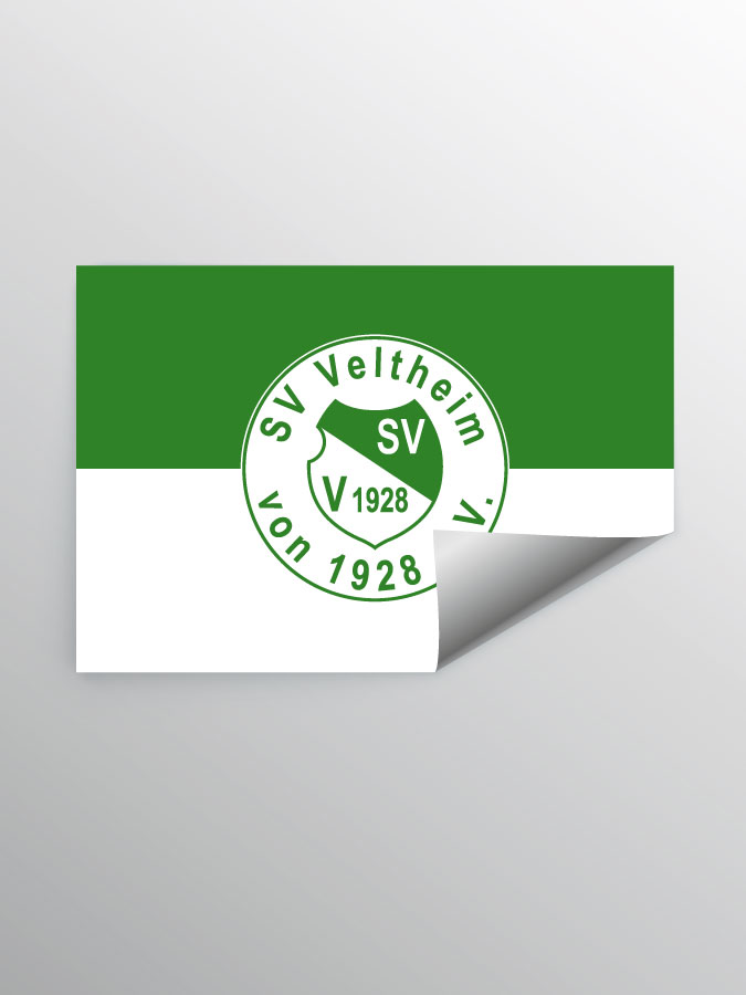 Aufkleber DIN A7 Logo