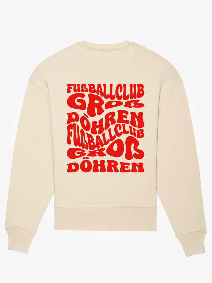 Oversized Sweater Wavy Herren