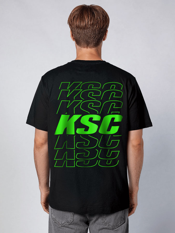 Oversized Shirt Neon Herren