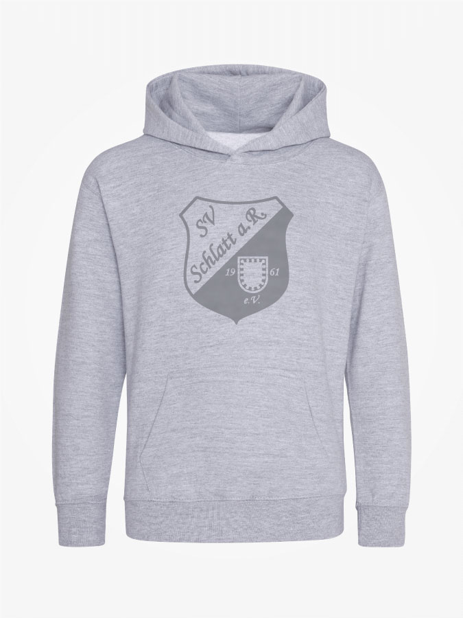 Hoodie All Grey Kids Unisex