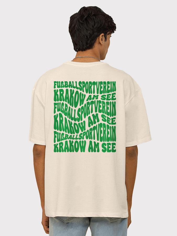 Oversized Shirt Wavy Herren