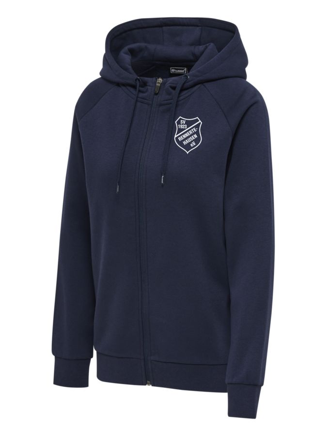 Hummel Red Classic Zip Hoodie Damen