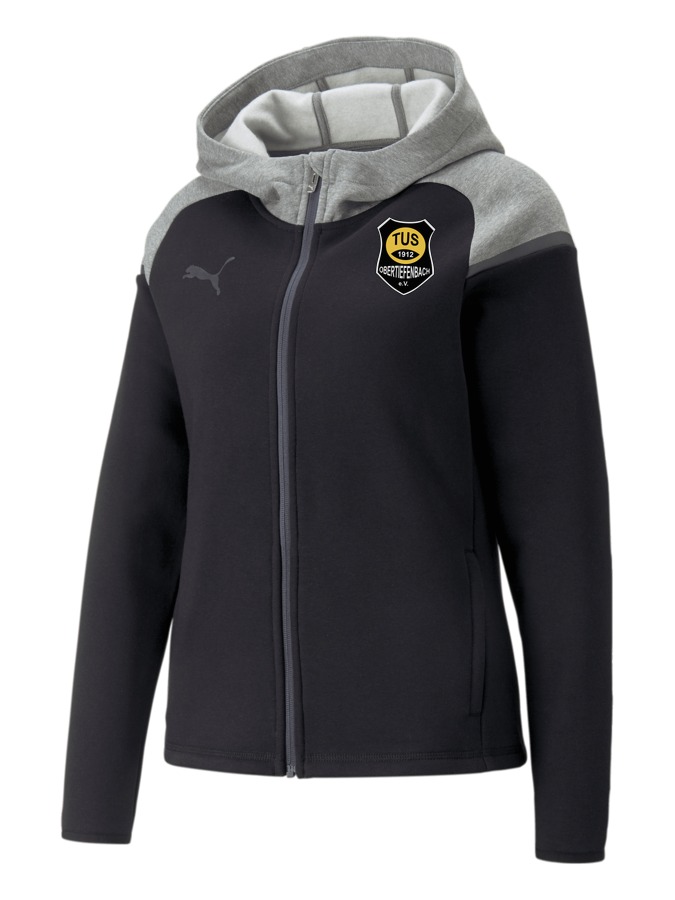 PUMA teamCUP Casuals Kapuzenjacke Damen