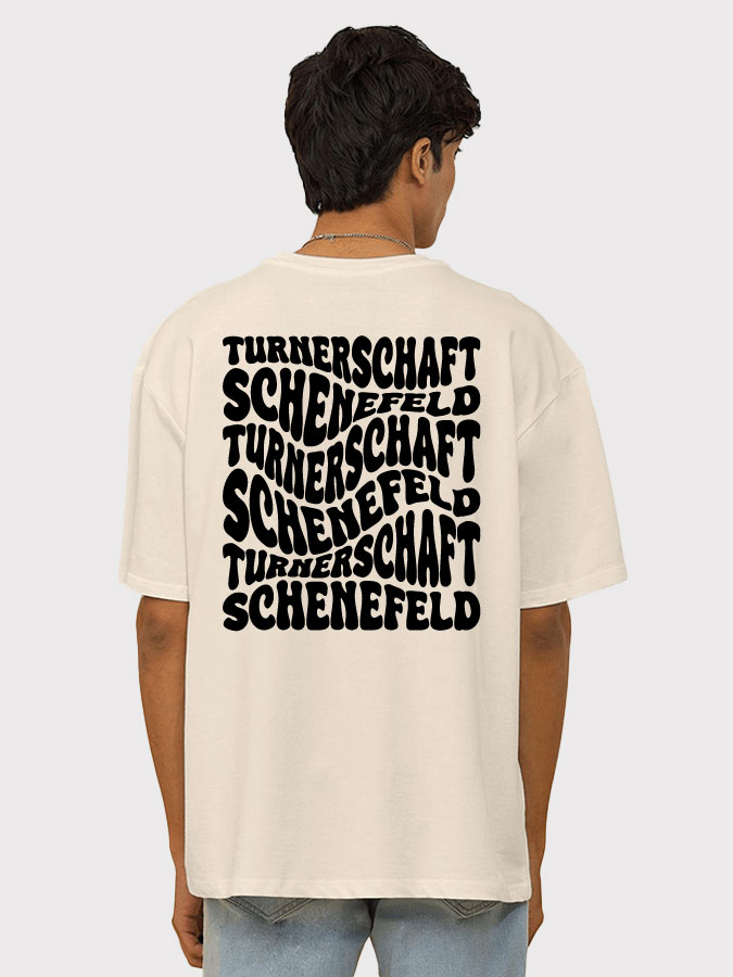 Oversized Shirt Wavy Herren