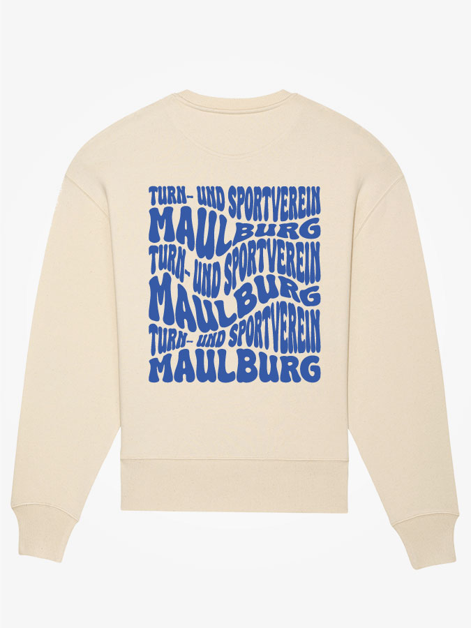Sweatshirt Oversized Wavy Herren