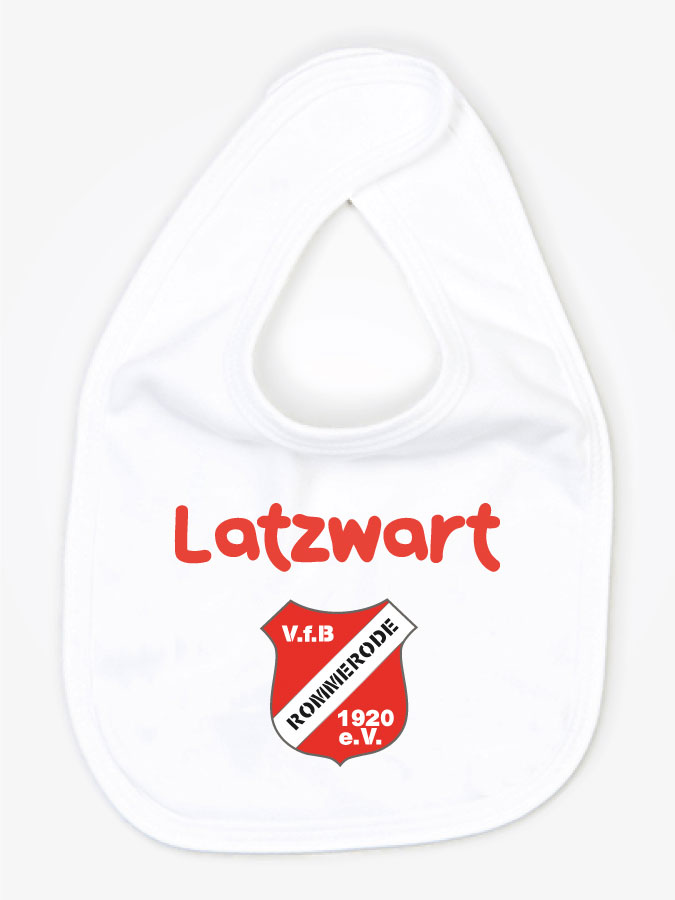 Babylätzchen Latzwart