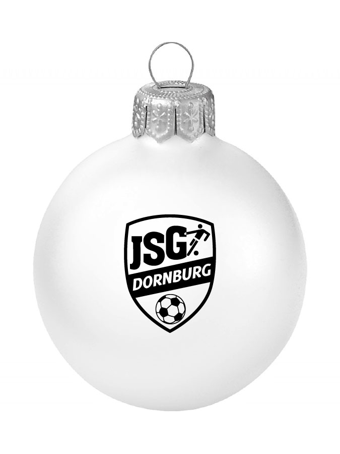 Weihnachtskugel Logo 8cm