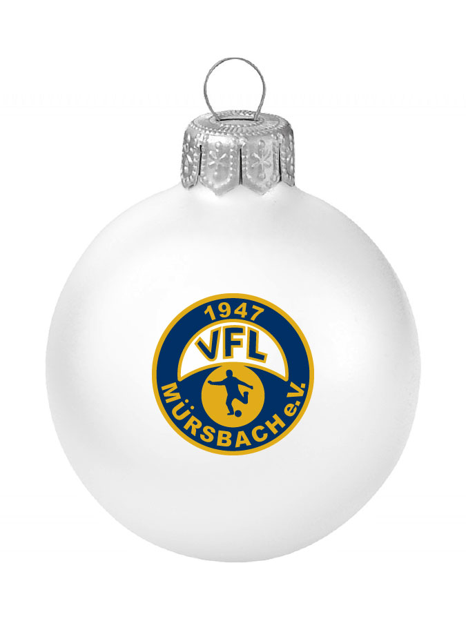 Weihnachtskugel Logo 8cm