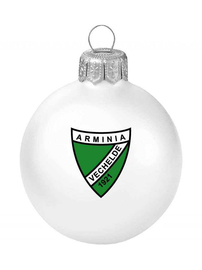 Weihnachtskugel Logo 8cm