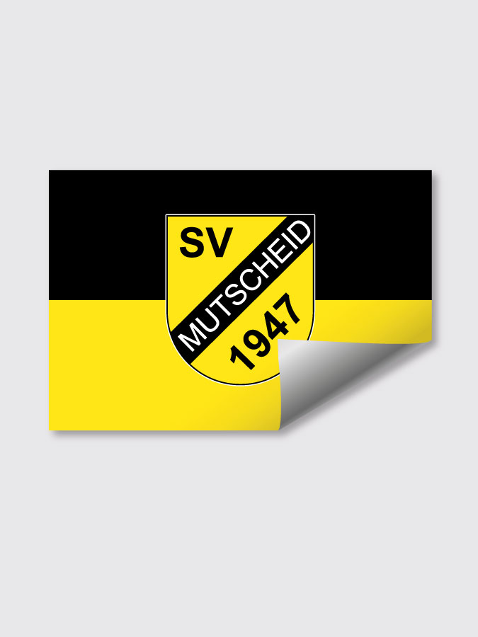 Aufkleber DIN A7 Logo