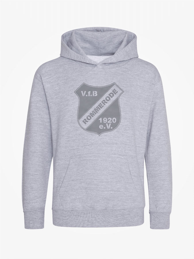 Hoodie All Grey Kids Unisex