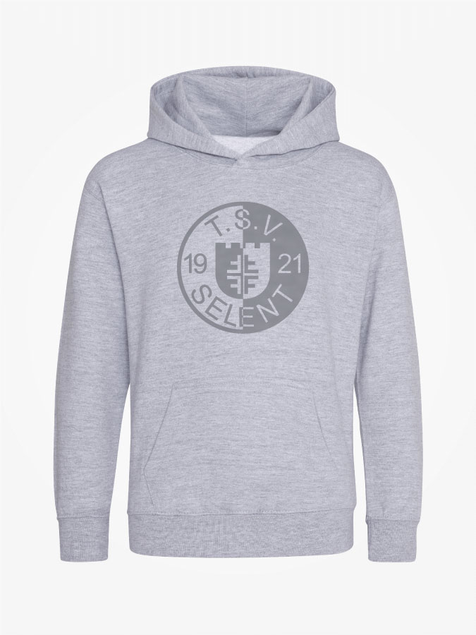 Hoodie All Grey Kids Unisex