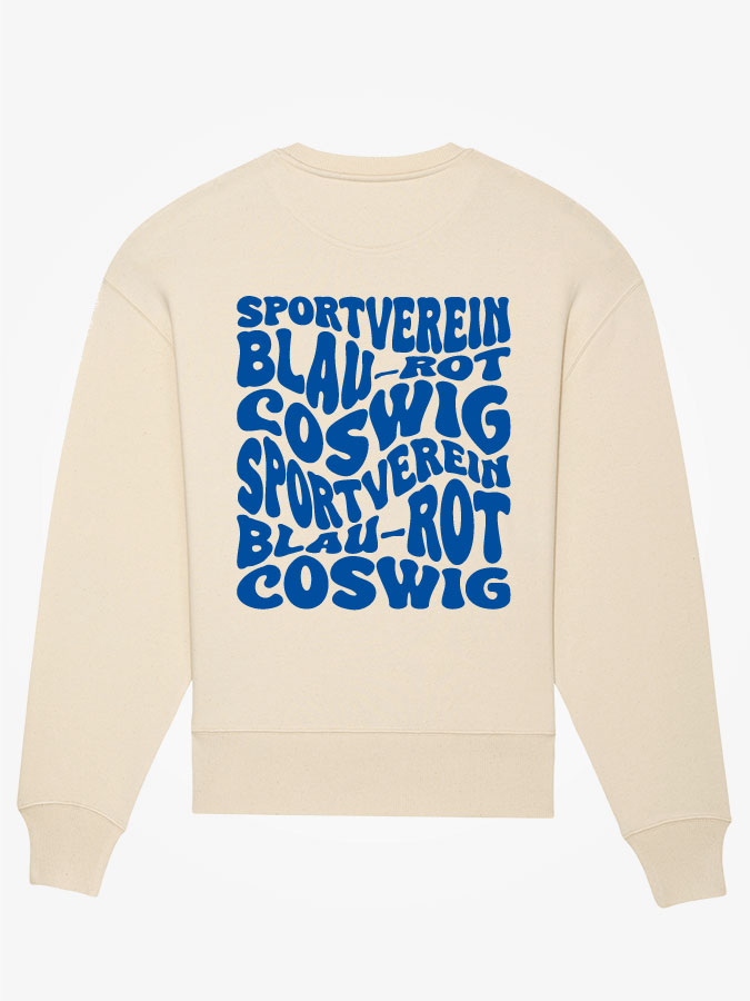 Oversized Sweater Wavy Herren
