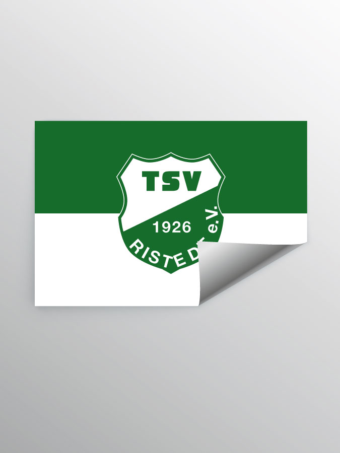 Aufkleber DIN A7 Logo