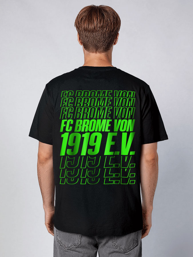 Oversized Shirt Neon Herren