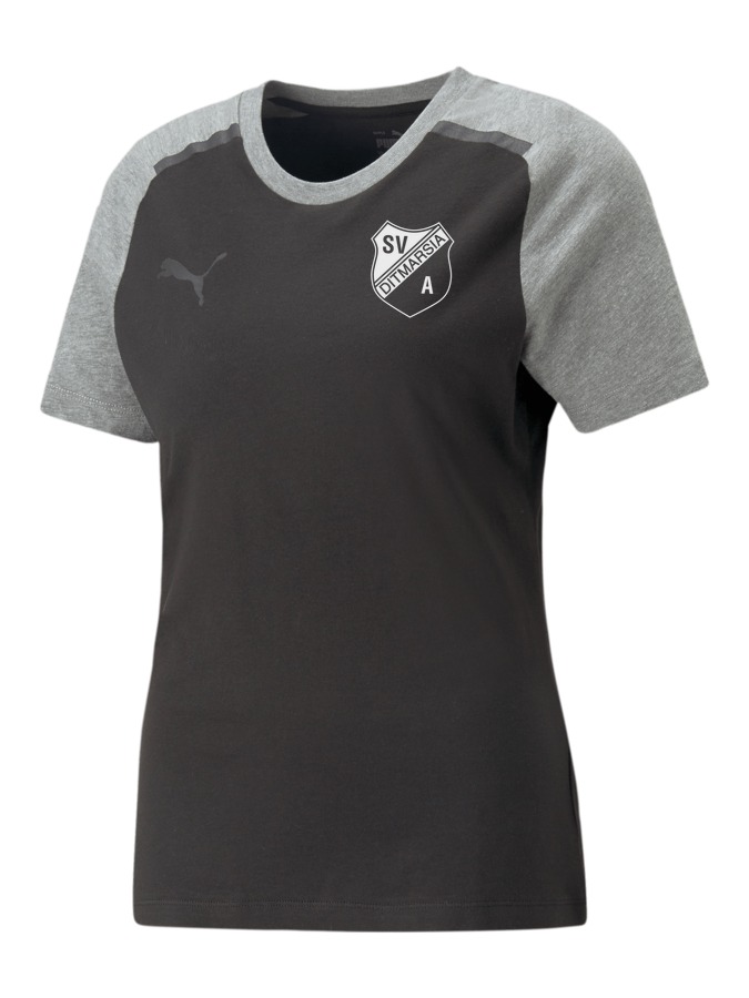 PUMA teamCUP Casuals T-Shirt Damen