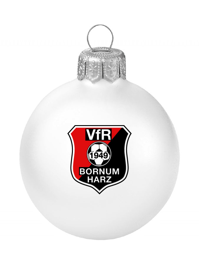 Weihnachtskugel Logo 8cm