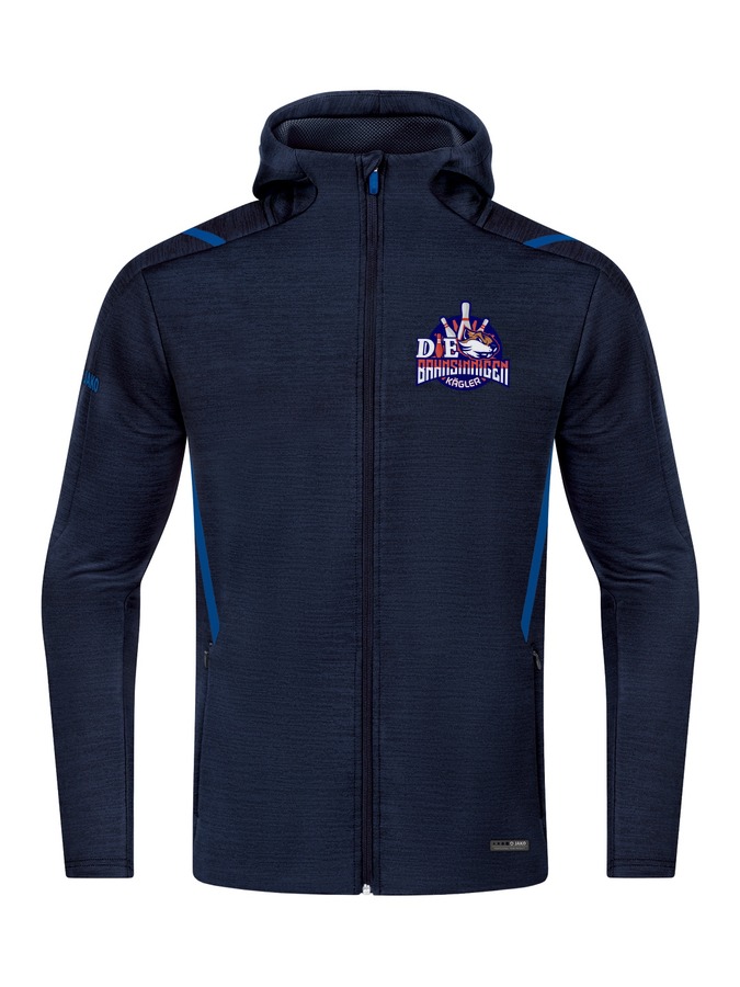 Jako Freizeitjacke Challenge mit Kapuze