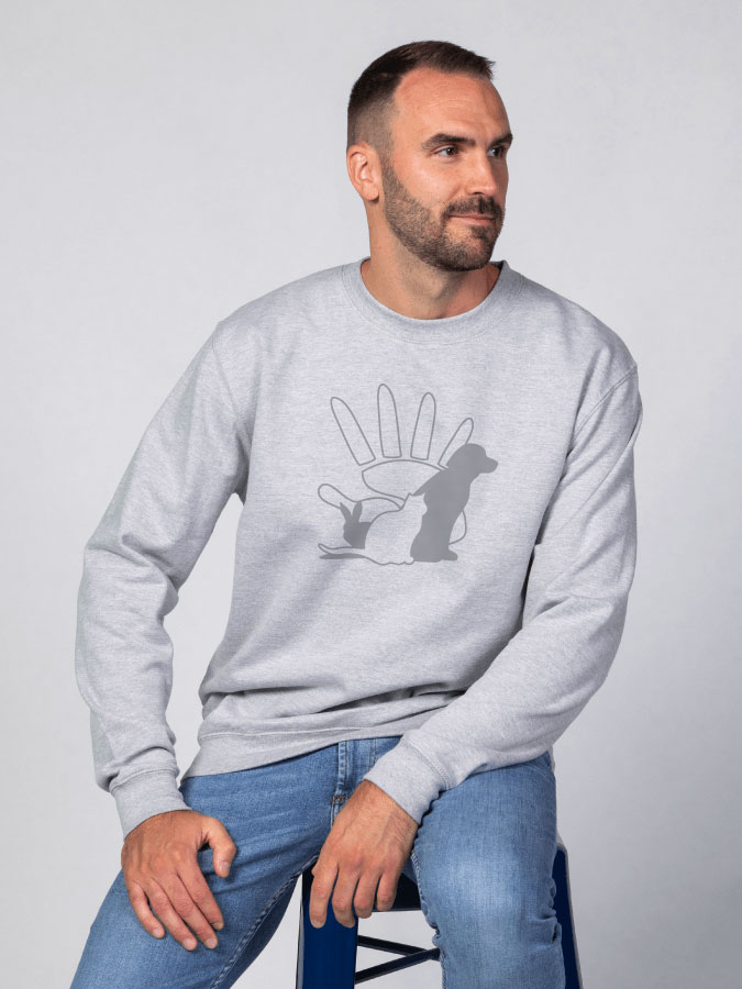 Sweater All Grey Herren