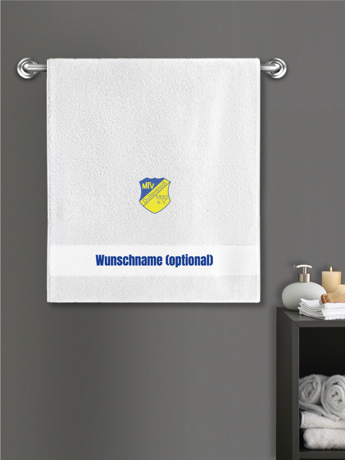 Badehandtuch Team Sticklogo