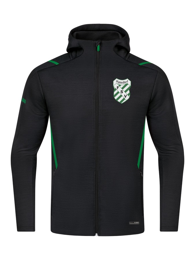 Jako Freizeitjacke Challenge mit Kapuze