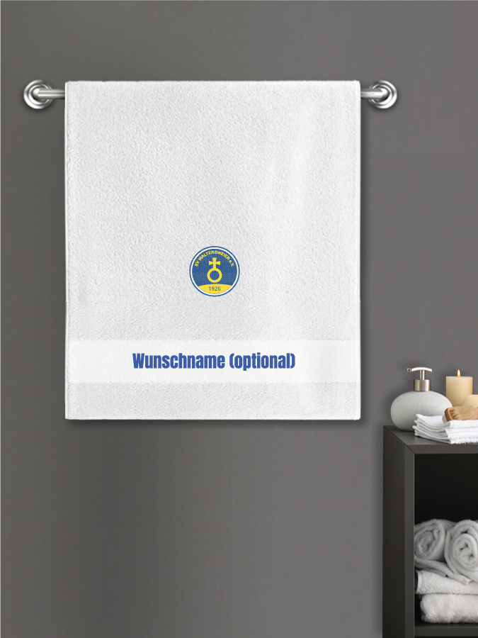 Badehandtuch Team Sticklogo