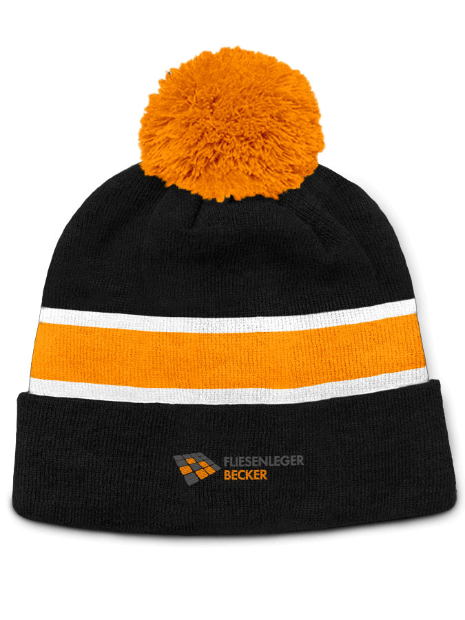 Bommelmütze Sticklogo