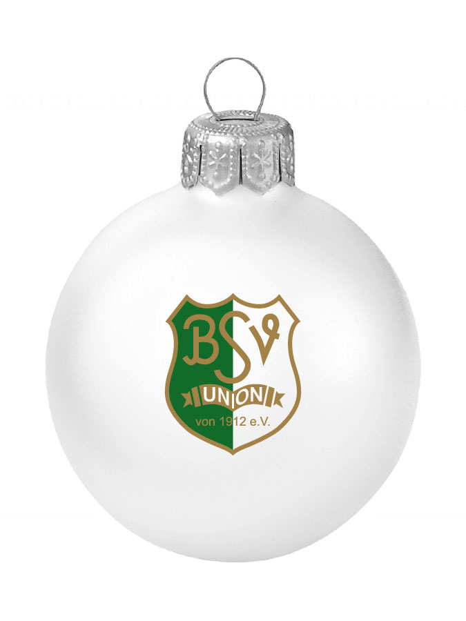 Weihnachtskugel Logo 8cm