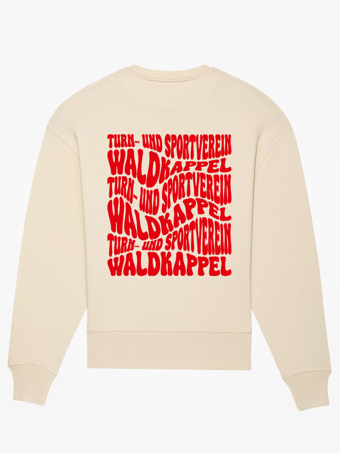 Oversized Sweater Wavy Herren