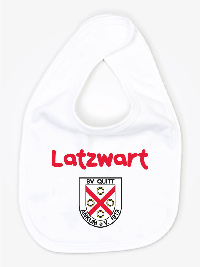 Babylätzchen Latzwart
