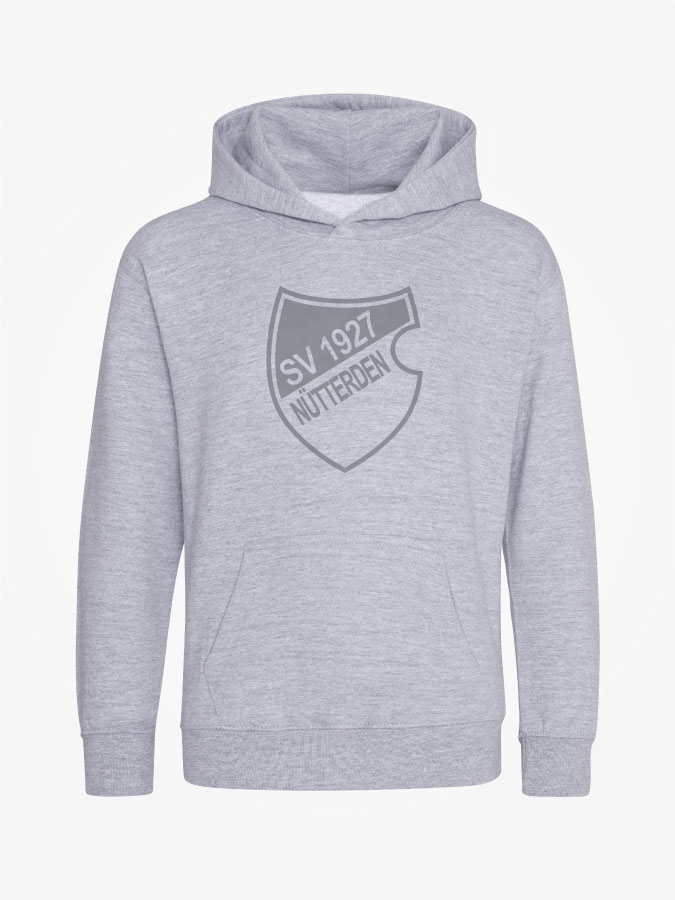 Hoodie All Grey Kids Unisex