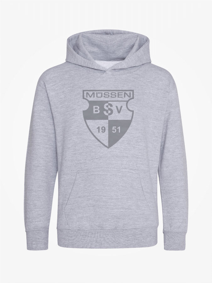 Hoodie All Grey Kids Unisex
