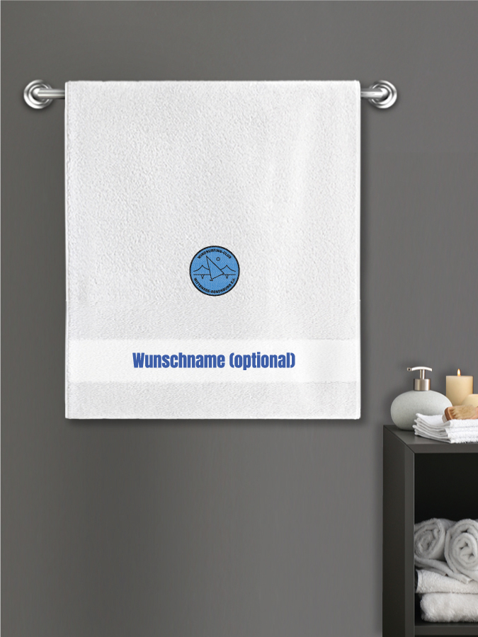 Badehandtuch Team Sticklogo