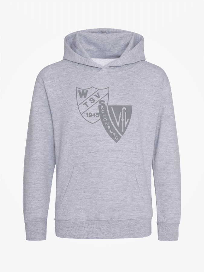 Hoodie All Grey Kids Unisex