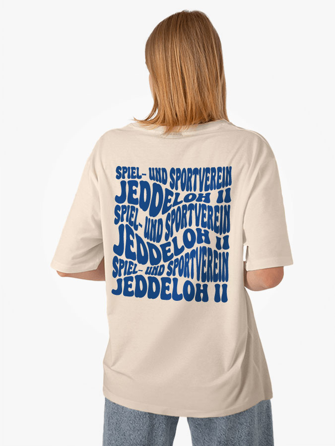 Oversized Shirt Wavy Damen