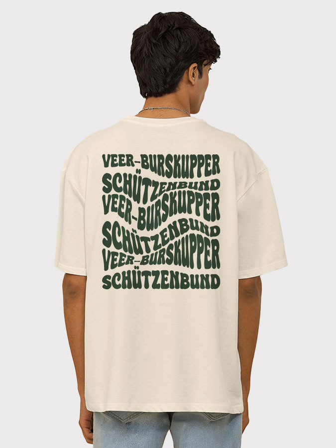 Oversized Shirt Wavy Herren