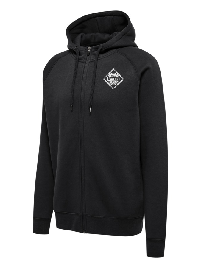 Hummel Red Heavy Zip Hoodie