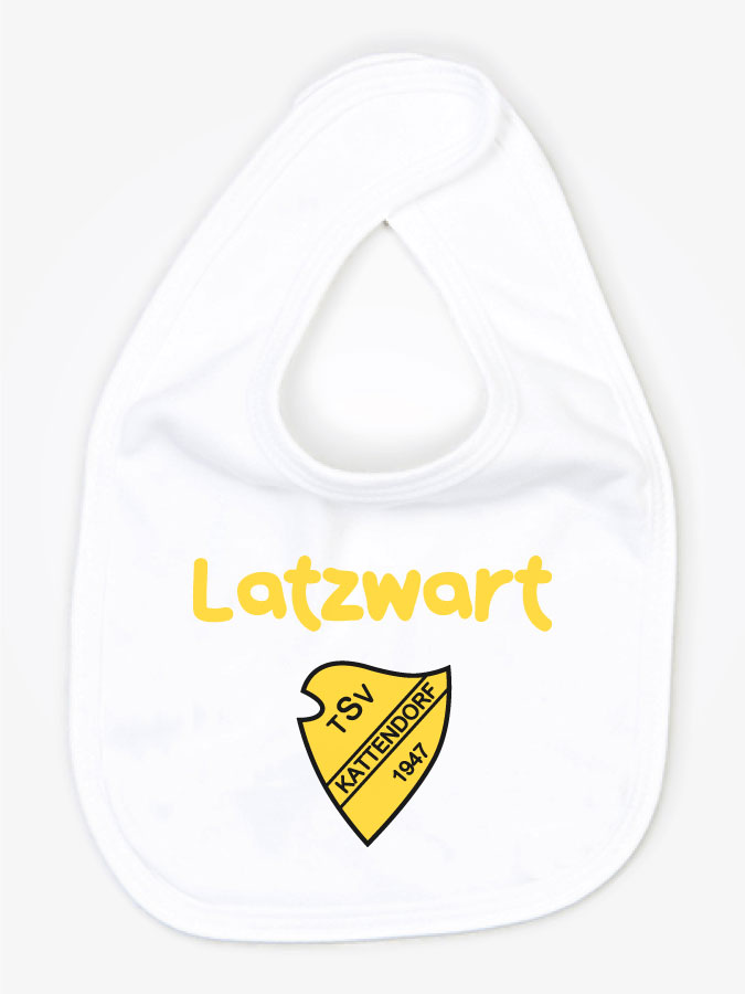 Babylätzchen Latzwart