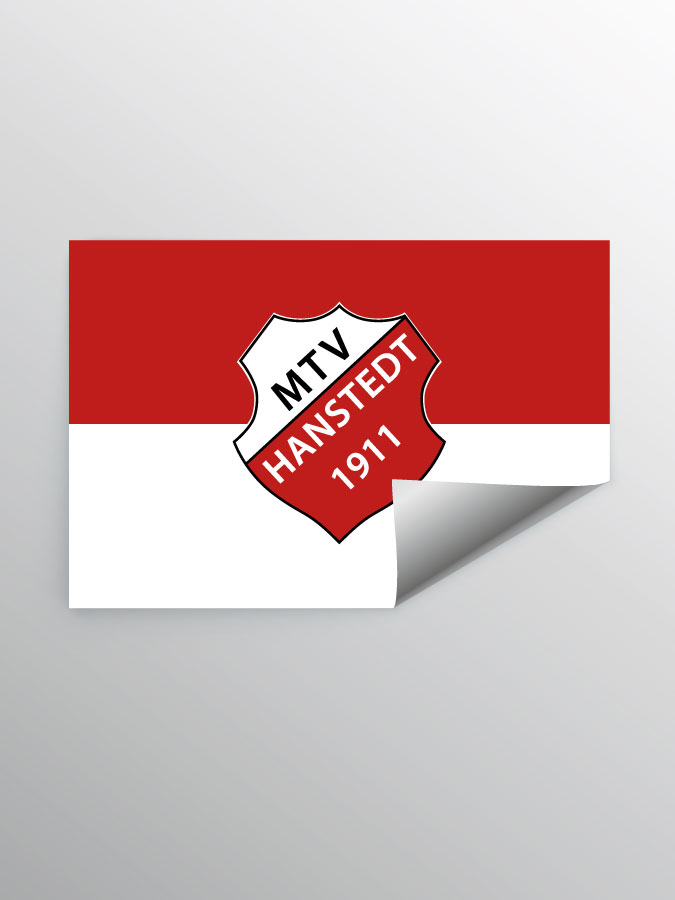 Aufkleber DIN A7 Logo