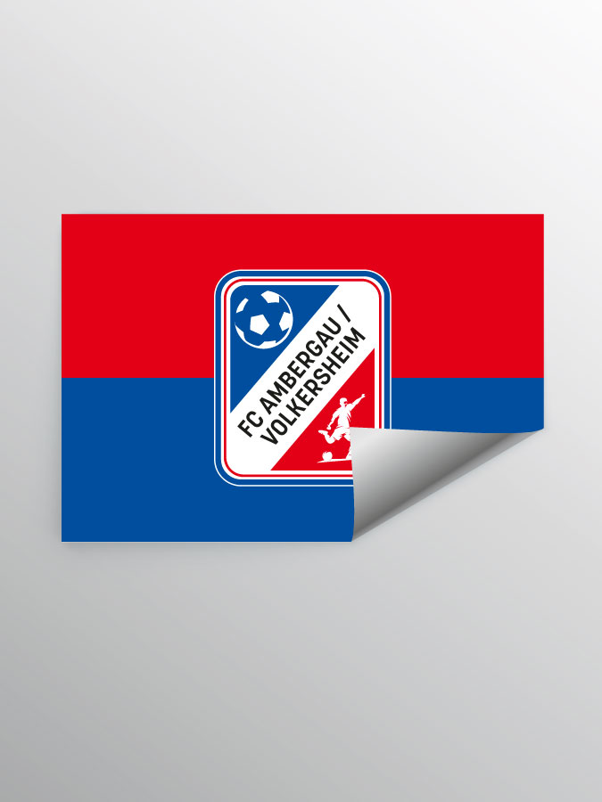 Aufkleber DIN A7 Logo