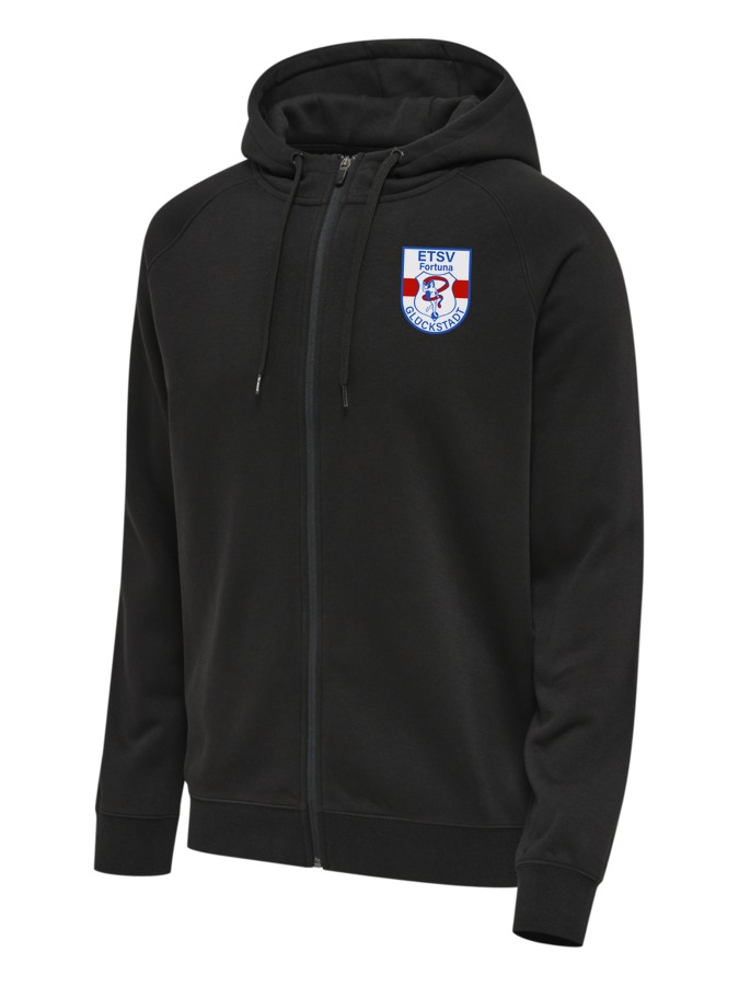 Hummel Red Classic Zip Hoodie