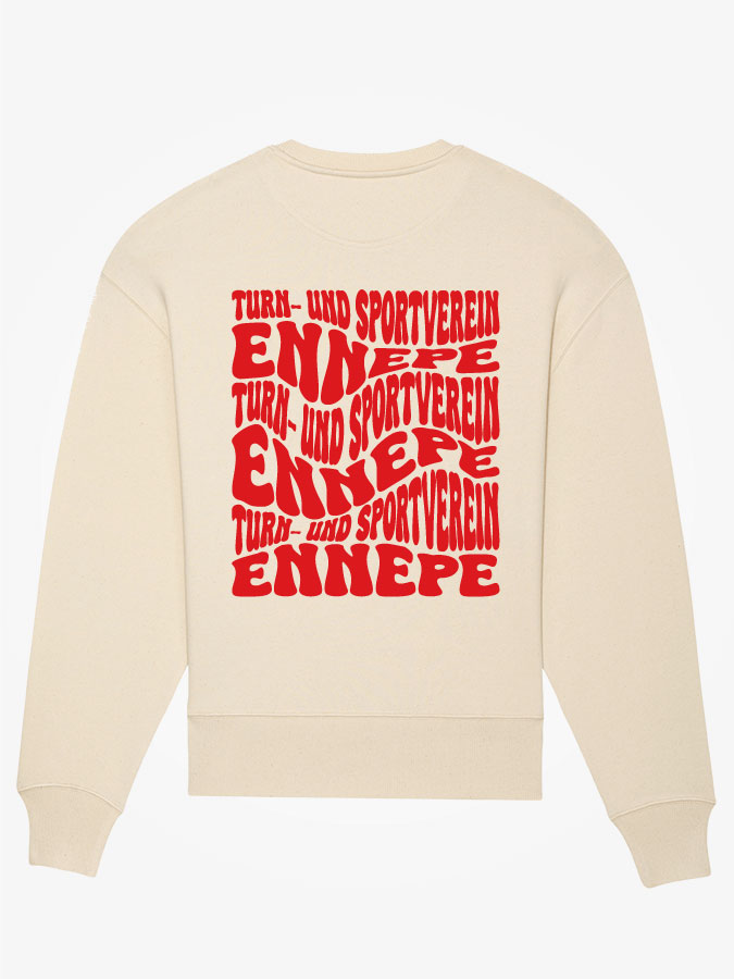 Oversized Sweater Wavy Herren