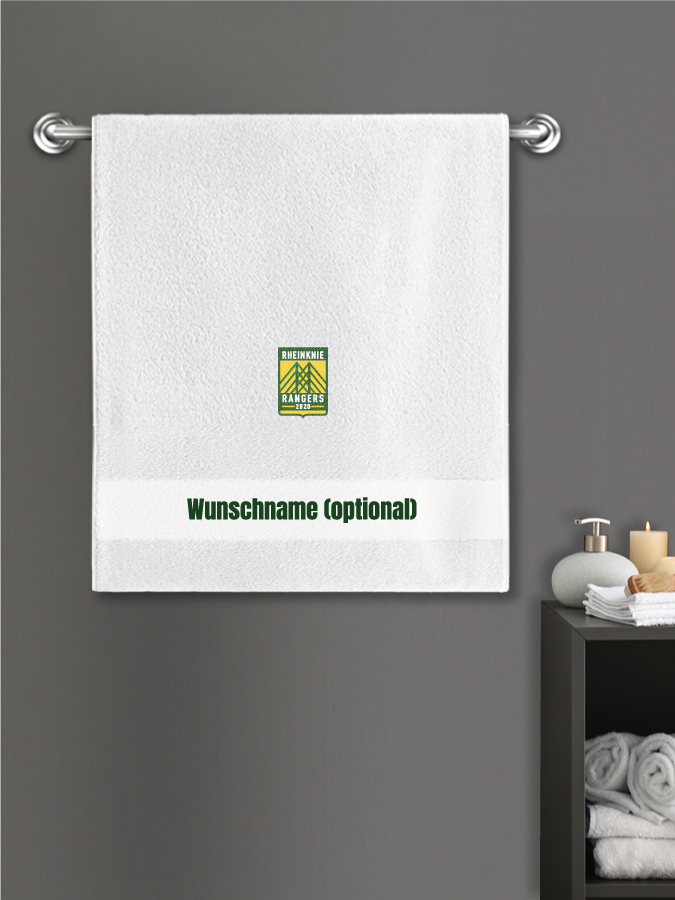 Badehandtuch Team Sticklogo