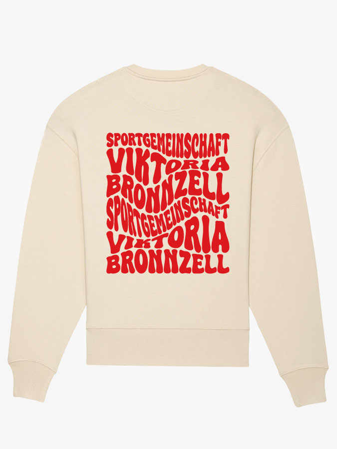 Oversized Sweater Wavy Herren