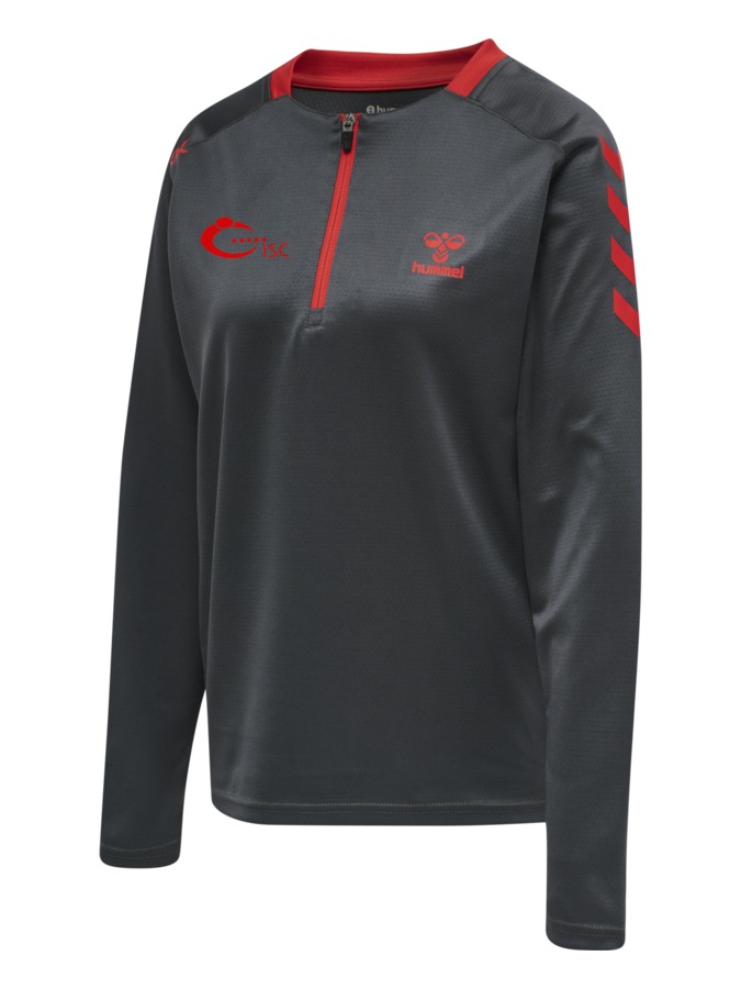 Hummel Action Poly Half Zip Sweat Damen