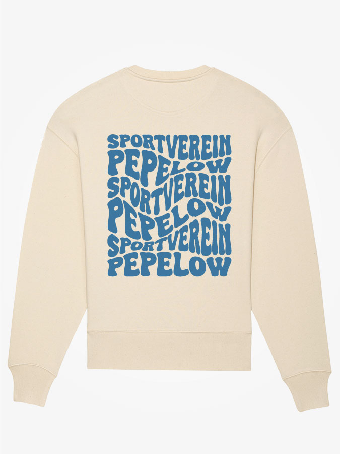 Oversized Sweater Wavy Herren