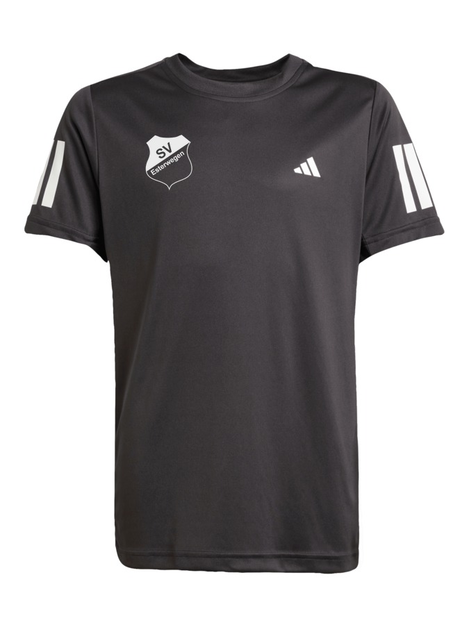 adidas Boys Club Tennis Climacool 3-Stripes T-Shirt